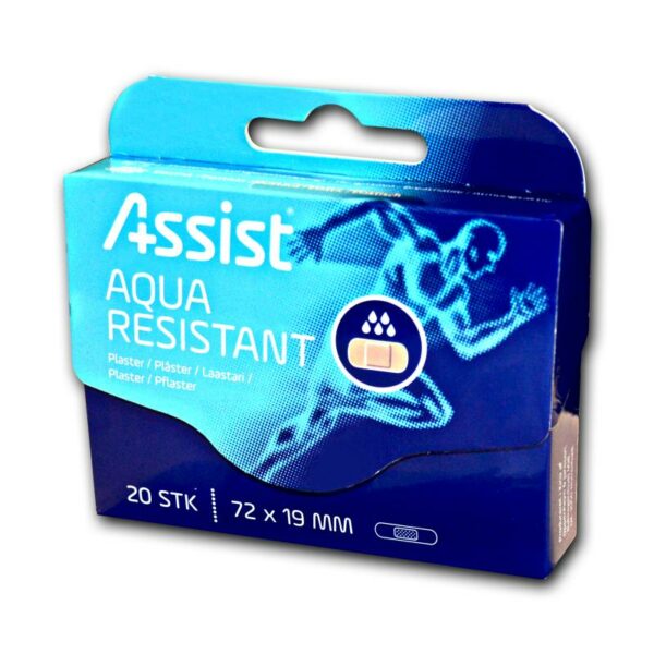 Assist Sport 20 Plaster Strips, Vannfast -I Boks 06132041 Stadion 1