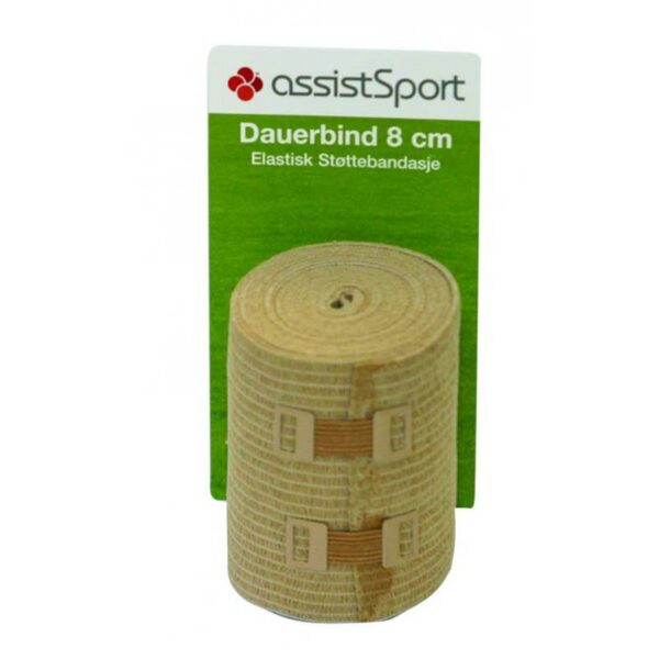 Assist Sport Dauerbind 8cm- Blister 06123503 Stadion 3