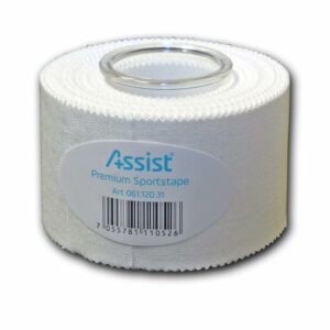 Assist Sport Premium Sportstape, Hvit - Bulk 06112031 Stadion 1