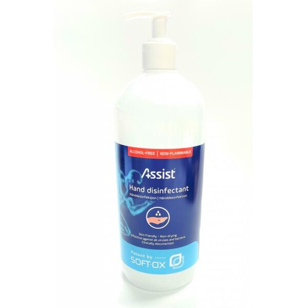 Assist Sport Safedes Hånddesinfeksjon 1000ml 999501988 Stadion 1