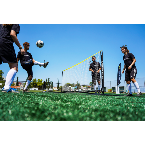 BazookaGoal Fotballtennisnett Sammenleggbart i stål BGSK1 Stadion 1